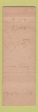 Matchbook Cover - Luna Match Brussels Bruxelles Union
