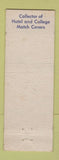 Matchbook Cover - RMS Convention 1953 Richmond VA pinup