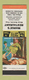 Matchbook Cover - Marge's Restaurant Chicago IL hillbilly