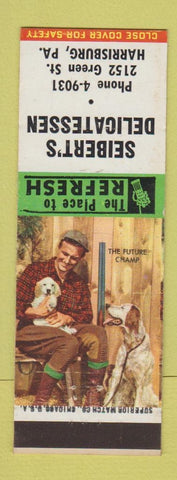 Matchbook Cover - Seibert's Deli Harrisburg PA