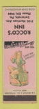 Matchbook Cover - Rocco's Inn Swissvale PA pinup