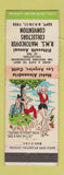 Matchbook Cover - RMS Convention 1955 Los Angeles CA hillbilly