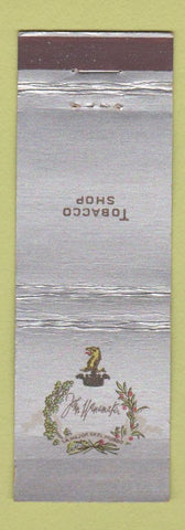 Matchbook Cover - John Wanamaker Tobacco Shop Philadelphia PA WEAR