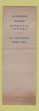 Matchbook Cover - La Buvette San Francisco CA WORN
