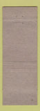 Matchbook Cover - Diamond Match Company Chicago IL ORANGE BLACK