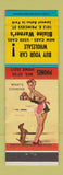 Matchbook Cover - Blaine Warner's Used Cars pinup