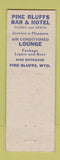 Matchbook Cover - Ben's Place Hereford Colorado pinup WEAR