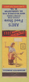 Matchbook Cover - Abe's Feed Store South Charleston WV pinup
