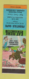 Matchbook Cover - Frontier Cafe Howard Colorado hillbilly