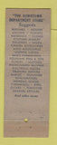 Matchbook Cover - Goldsmith Bros Stationers New York City DD Bean