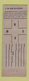 Matchbook Cover - Media Office Supply Media PA