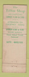 Matchbook Cover - Tiffin Shop Gardens City LI NY STAINED POOR