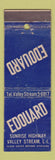 Matchbook Cover - Edouard Valley Stream LI NY WEAR