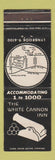 Matchbook Cover - The White Cannon Inn Long Island NY
