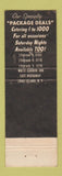 Matchbook Cover - The White Cannon Inn Long Island NY