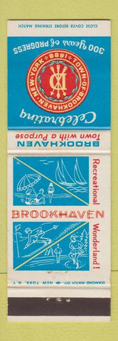 Matchbook Cover - Brookhaven NY Tourism Commerce