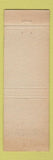 Matchbook Cover - Police Athletic League Reading NY?