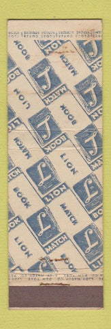 Matchbook Cover - Lion Matches