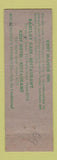 Matchbook Cover - Kent Manor Inn Wilmington DE lobster WEAR