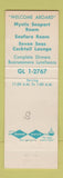 Matchbook Cover - Duck's Ocean House Grand Rapids MI