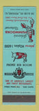 Matchbook Cover - Johnson's Hummocks Restaurant Providence RI lobster