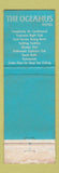 Matchbook Cover - The Oceanus Hotel Freeport Bahamas WORN