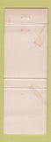 Matchbook Cover - Fin and Claw Restaurant Washington Township NJ