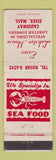 Matchbook Cover - Essex Lobster House MA WEAR