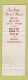 Matchbook Cover - Hayman's Seafare Dinner House Nags Head NC