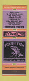 Matchbook Cover - Aikens Fisheries Silver Creek NY low phone #