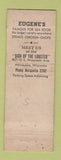 Matchbook Cover - Hotel Juneau Milwaukee WI lobster