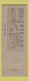 Matchbook Cover - Caughey's Restaurant East Rutherford NJ lobster WEAR