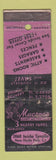Matchbook Cover - Macrose Lumber New Hyde Park LI NY WORN