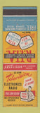 Matchbook Cover - Learn TV Electronics Repair