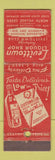 Matchbook Cover - Levittown Liquor Shop LI NY WORN