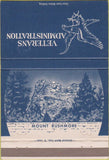 Matchbook Cover - Veterans Administration Mount Rushmore 40 Strike