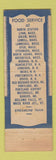 Matchbook Cover - The Armstrong Company North Station Boston MA WEAR