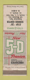 Matchbook Cover - Cities oil gas Elmont LI NY WEAR