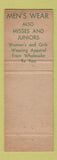 Matchbook Cover - Linden Factory Outlet Lindenhurst LI NY
