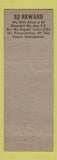 Matchbook Cover - Electric Service Center Queens Village NY WEAR