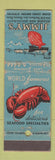 Matchbook Cover - Jimmy's Restaurant lobster Boston MA WORN