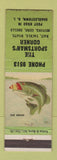 Matchbook Cover - The Sportsman's Corner Charlestown RI boat motors guns