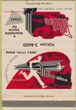 Matchbook Cover - Mibo Steel Sales Cleveland OH 40 Strike