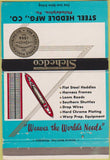 Matchbook Cover - Steel Heddle Co Philadelphia PA 40 Strike