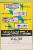 Matchbook Cover - Steel Heddle Co Philadelphia PA 40 Strike