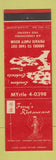 Matchbook Cover - Fong's Restaurant Farmingdale LI NY Chinese