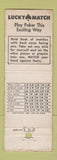 Matchbook Cover - Edouard Steaks Valley Stream LI NY WEAR