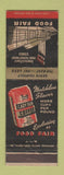 Matchbook Cover - Food Fair Grocery Lady Fair Coffee