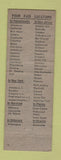 Matchbook Cover - Food Fair Grocery Lady Fair Coffee