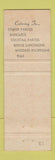 Matchbook Cover - Tremont Restaurant Seafood York PA lobster